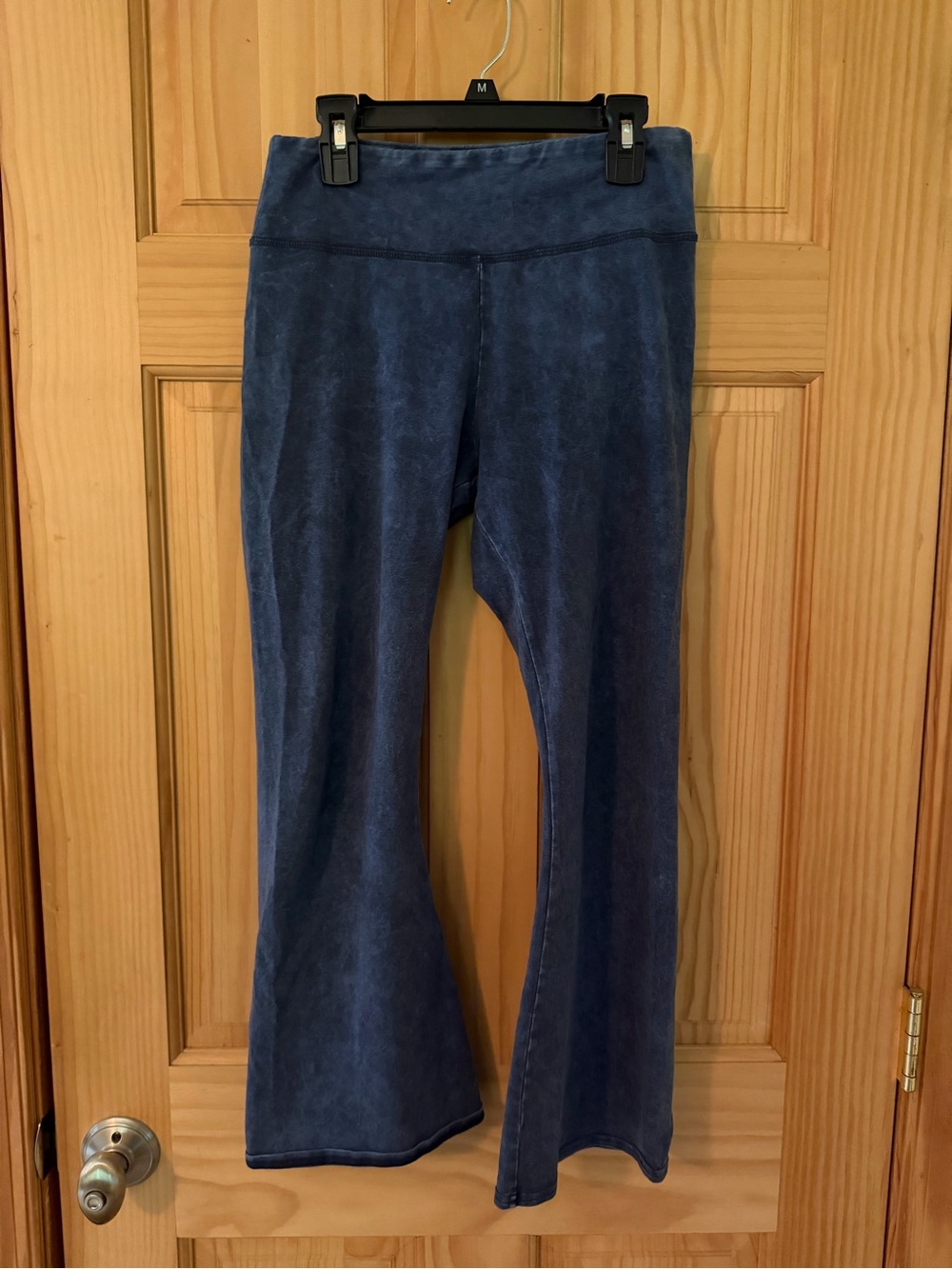 aerie Blue Flare Leggings Yoga Pants
